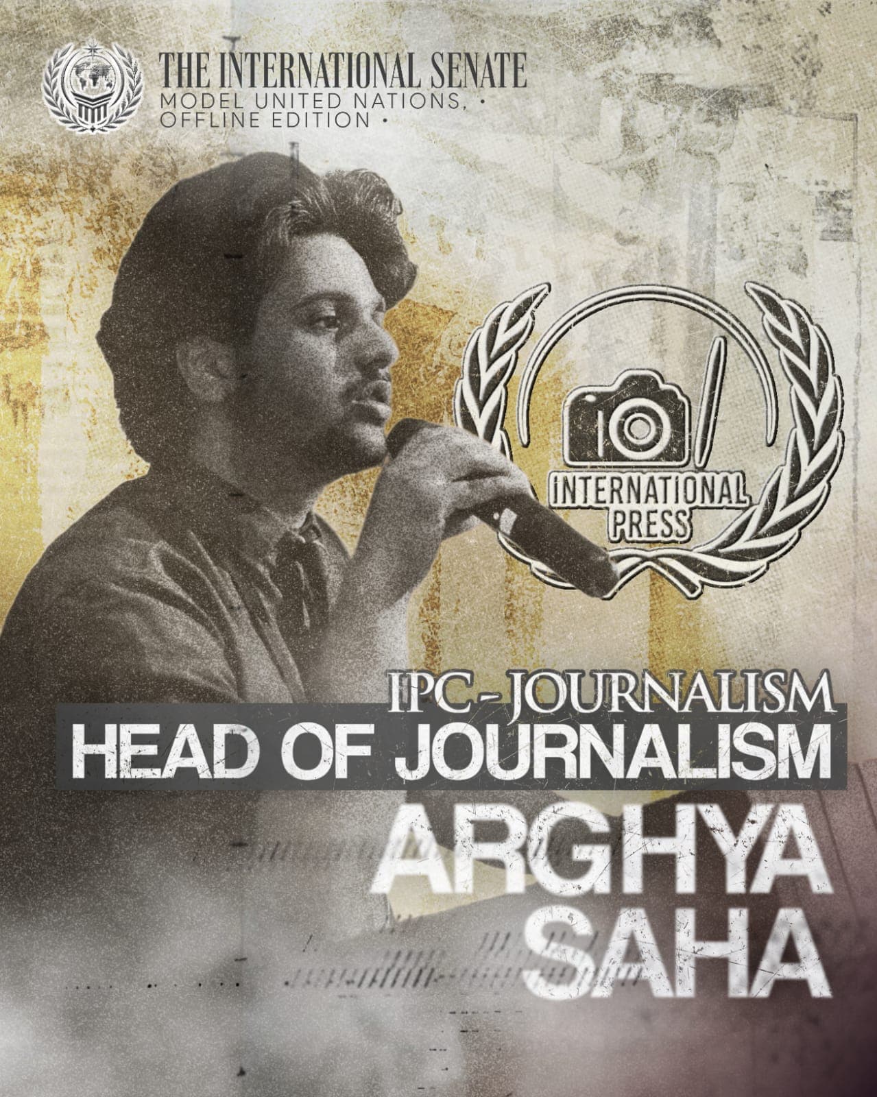 Arghya Saha, Head of Journalism, IPC — Journalism