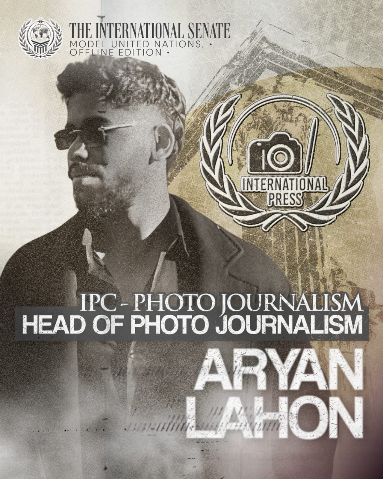 Aryan Lahon, Head of Photo Journalism, IPC — Photo Journalism
